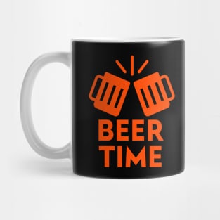 Beer Time (Red) Mug